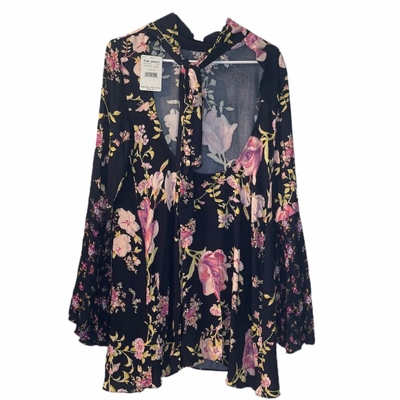 Free People Tate Tunic or Dress Open Back XS NWT - Picture 3 of 10